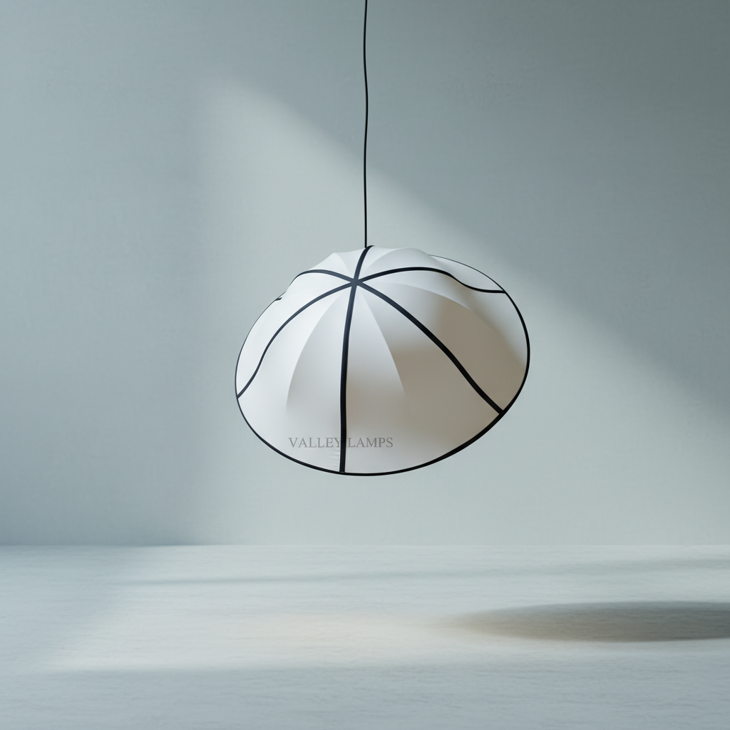 Luster Gaze Heritage Silk Canopy Chandelier - Background Shot