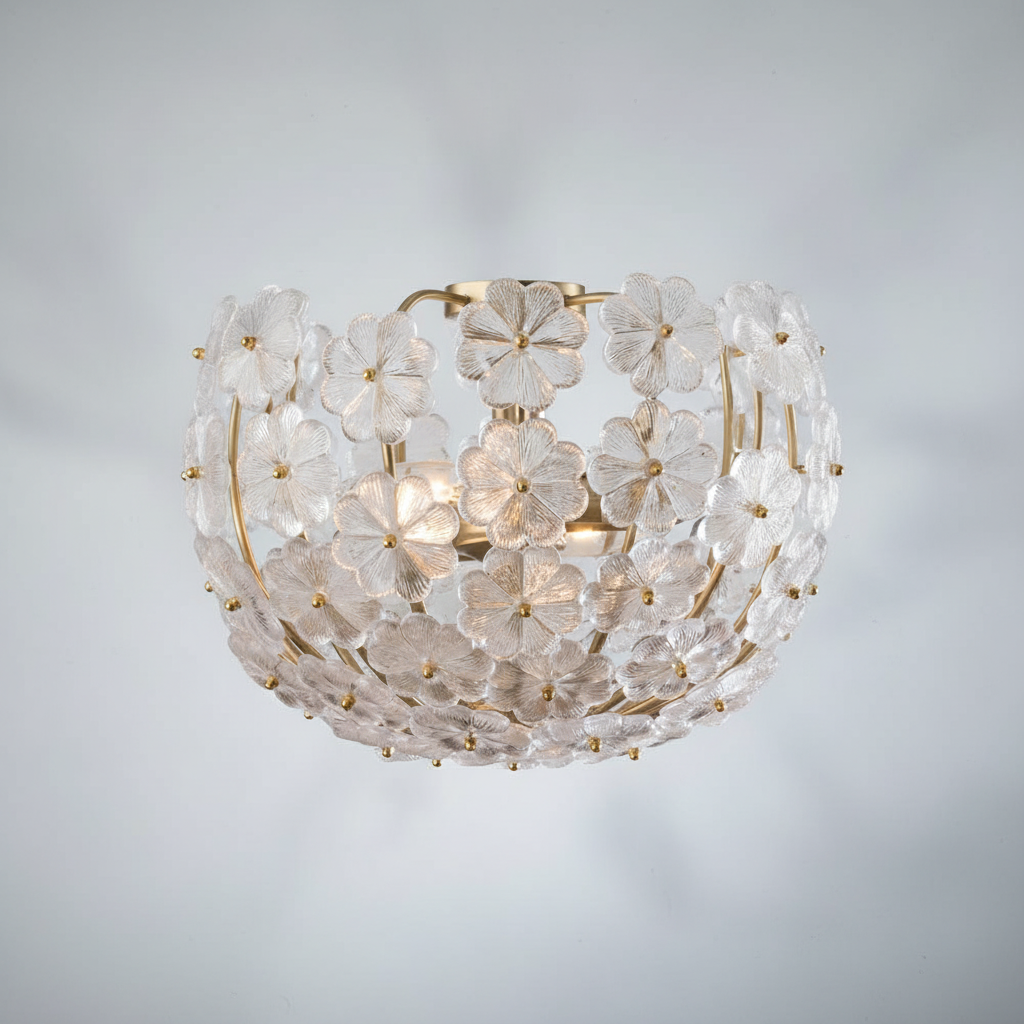 Luster Gaze Sculpted Radiance 2-Light Pendant Chandelier - Background Shot