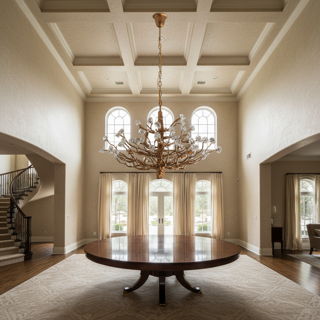 Luster Gaze Verdant Canopy Branch Chandelier - Background Shot