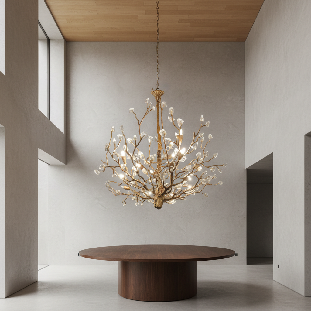 Luster Gaze Verdant Canopy Branch Chandelier - Background Shot