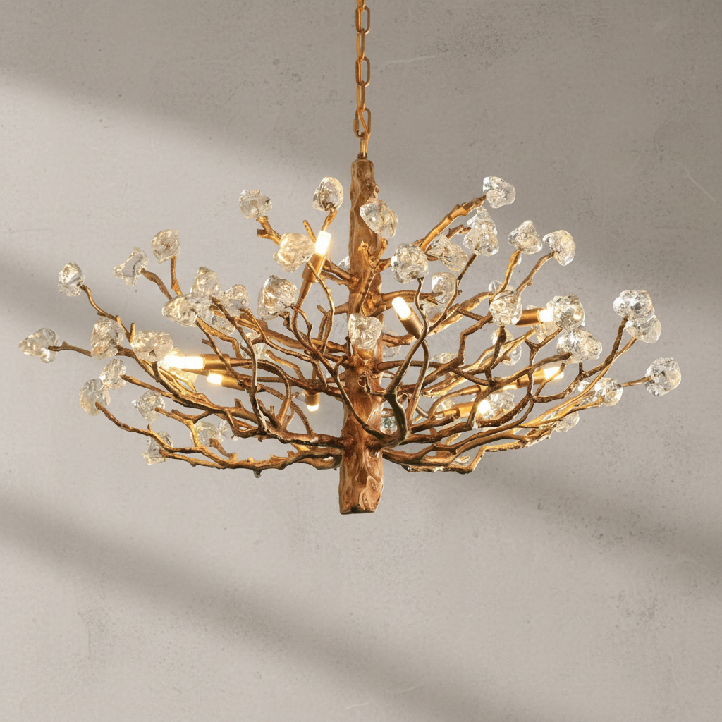 Luster Gaze Verdant Canopy Branch Chandelier - Background Shot