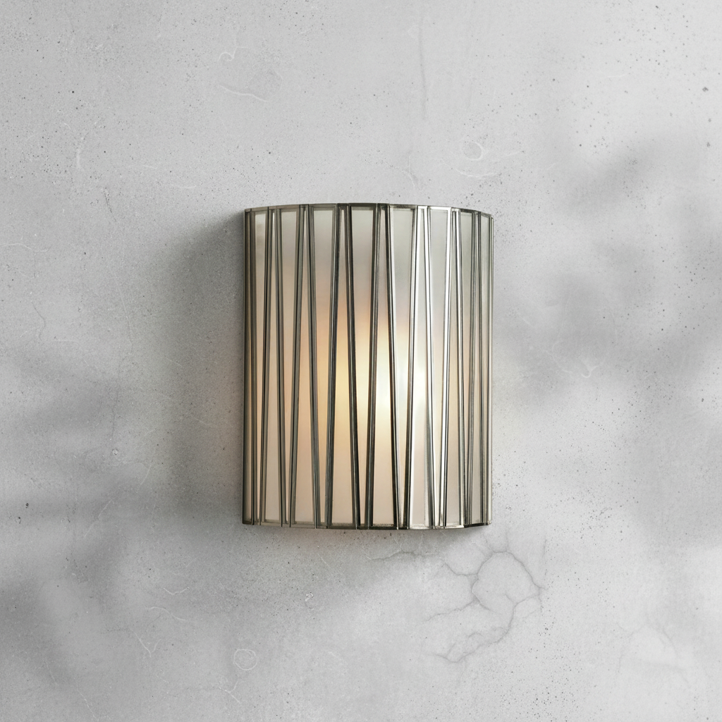 Luster Gaze Aura Lumina Mid-Century Wall Sconce - Background Shot