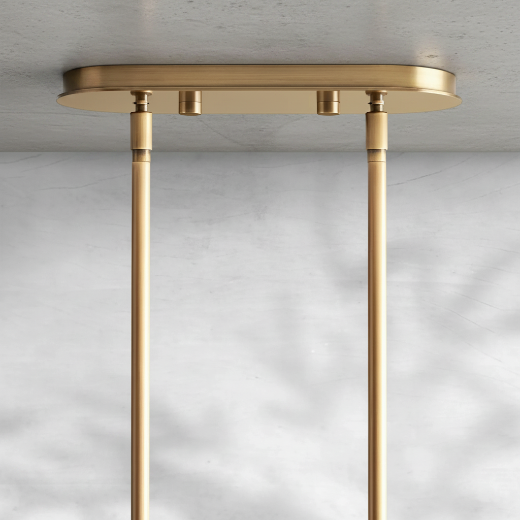 Luster Gaze Radiant Orb Linear Chandelier - Background Shot