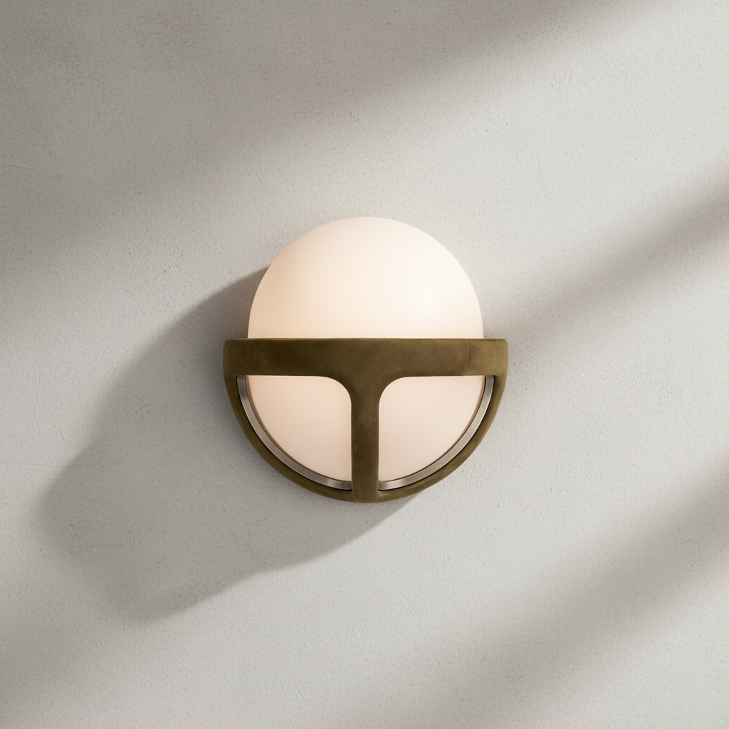 Luster Gaze Cosmic Bloom Wall Sconce - Background Shot