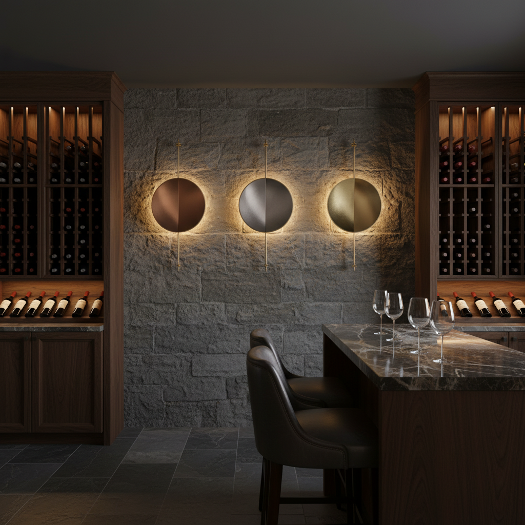 Luster Gaze Starlight Radiance Wall Sconce - luxury American wine room