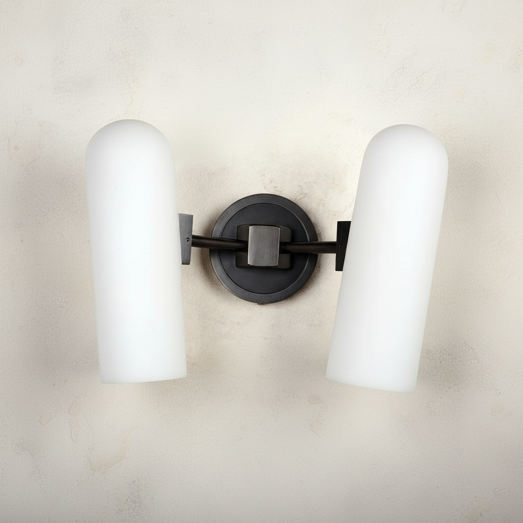Luster Gaze Aura Double Sconce - Background Shot