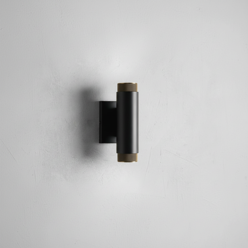 Luster Gaze Spotlight 2-Light Outdoor Wall Sconce - Studio Shot