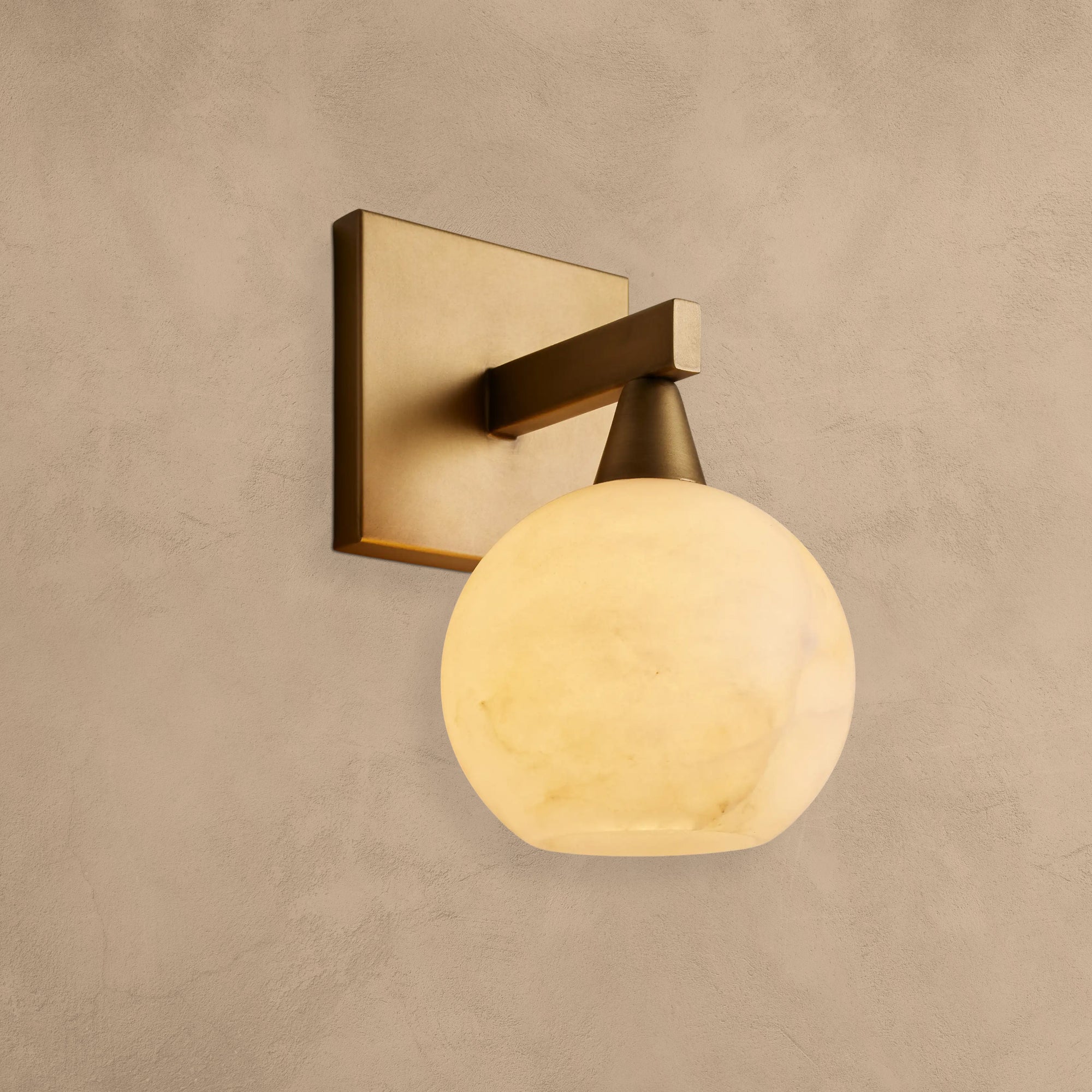 Arica Alabaster Wall Sconce