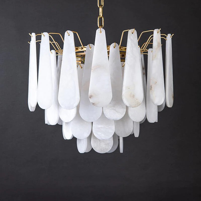 Deborah Alabaster Foyer Chandelier Lighting, Luxury Modern Lighting chandelier Luster Gaze