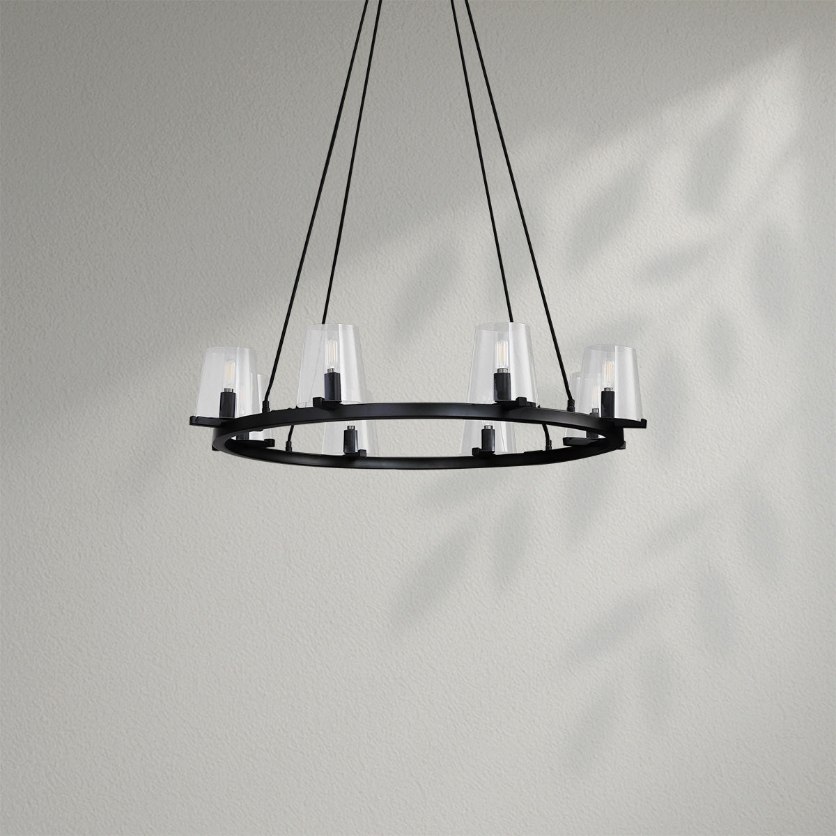 Pauillec Glass Round Chandelier