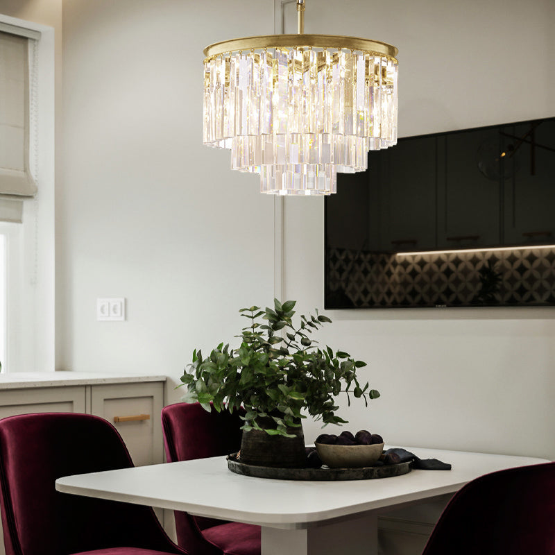 1920s Odeom Round Chandelier