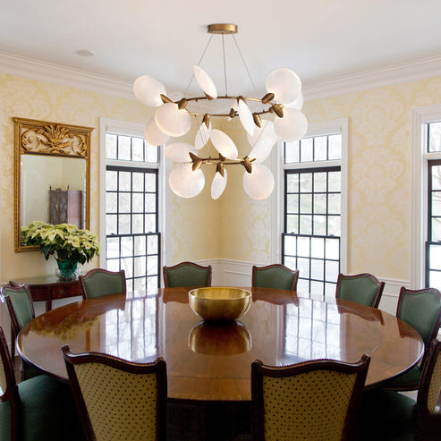 Lylaz 2-Tiered Halo Chandelier