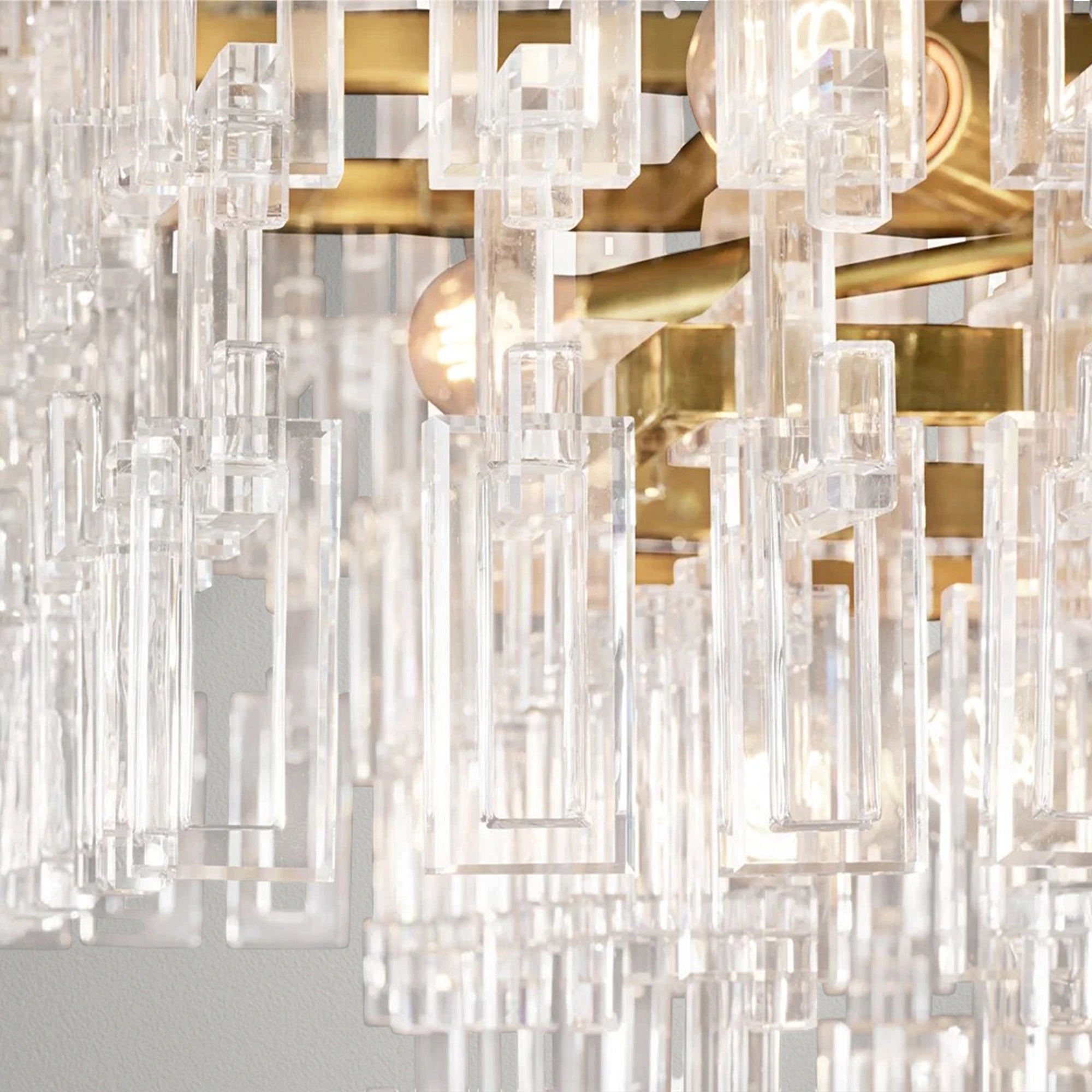 Marigon Multi-Tier Rectangular Chandelier