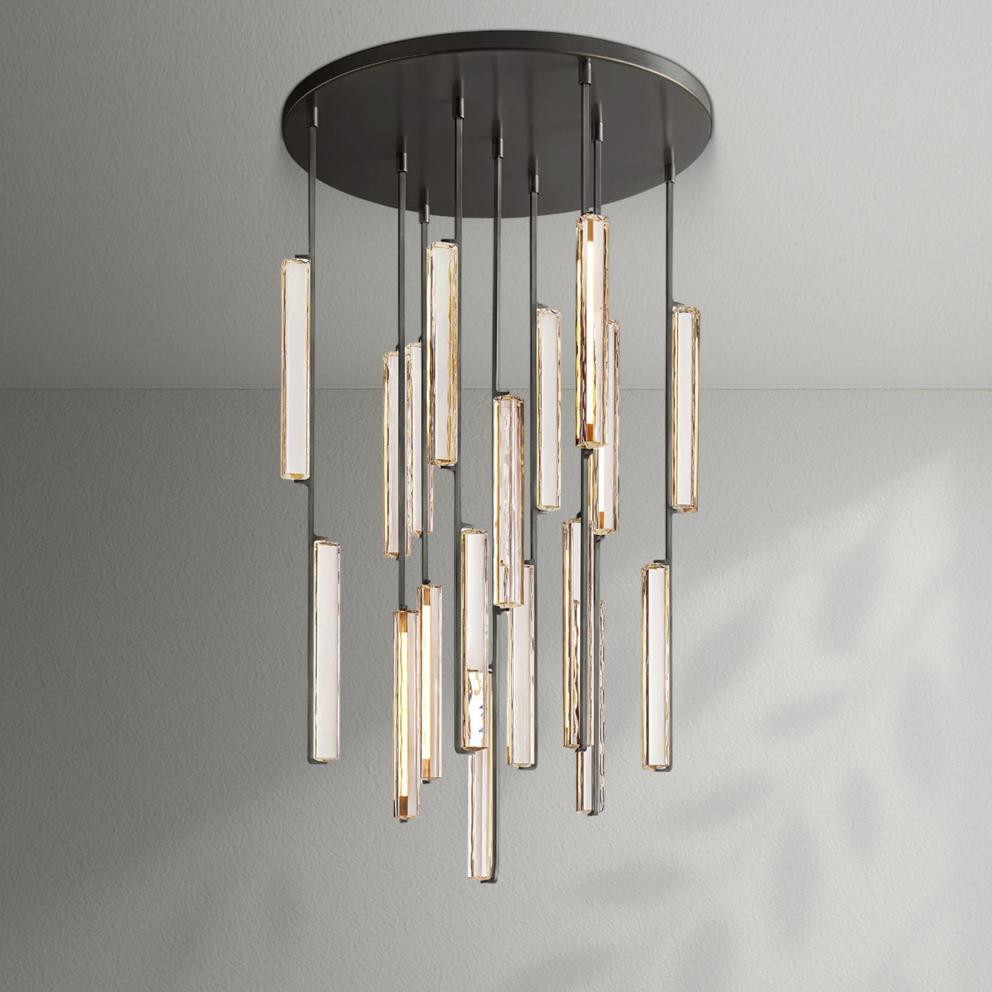 Aedubon Crystal Round Chandelier
