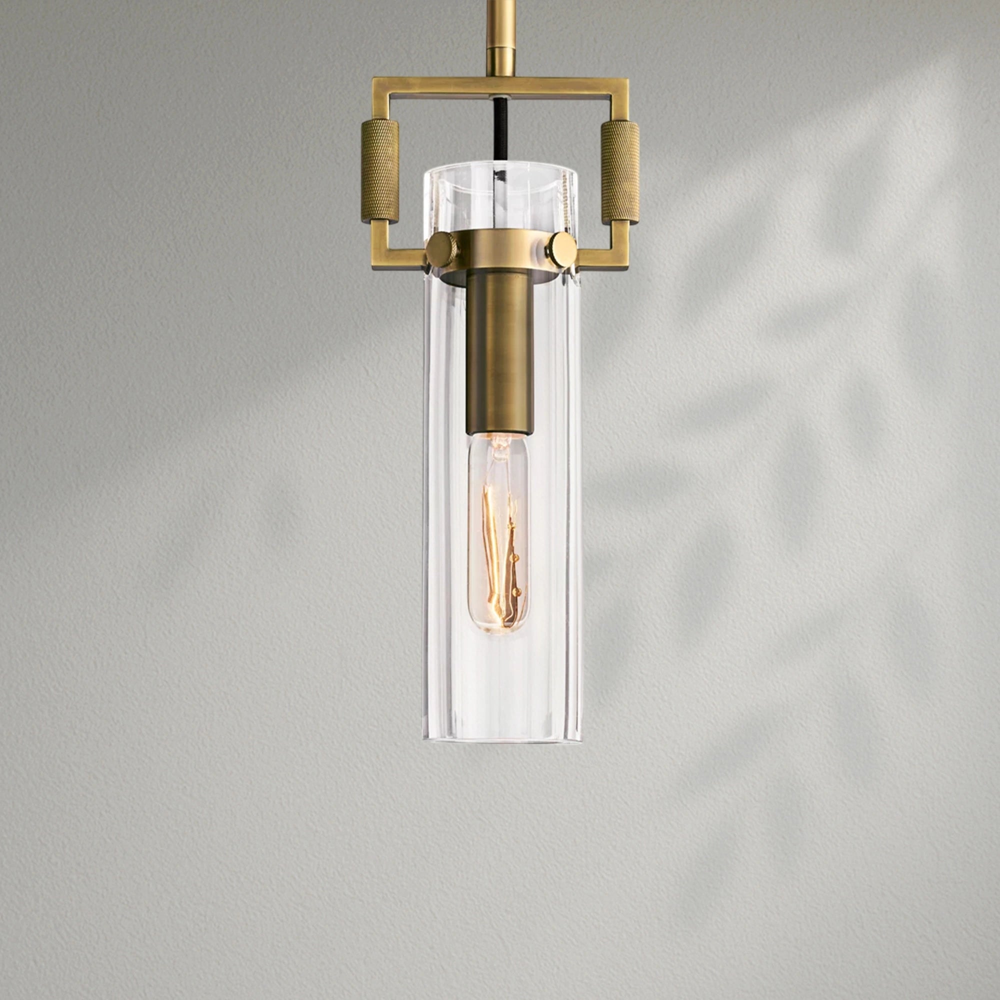 Machinis Glass Cylinder Pendant