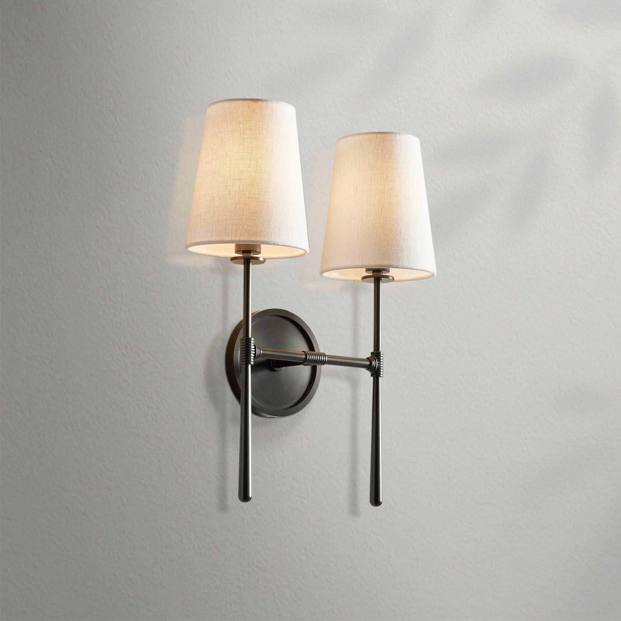 Rhodesy 2-Light Wall Sconce