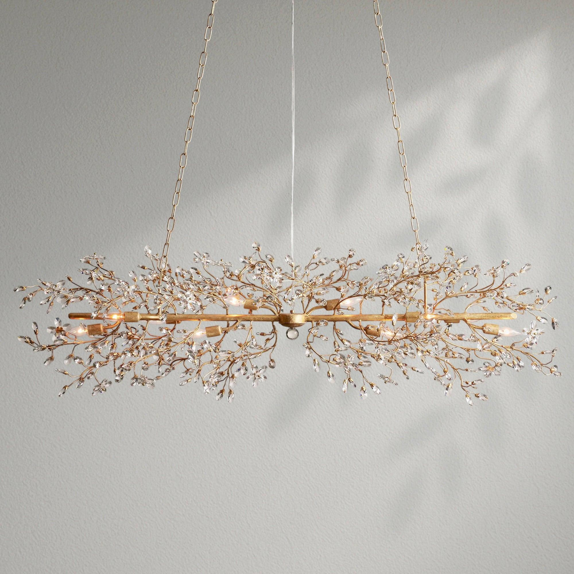Fioresy Linear Chandelier 43"51"68"