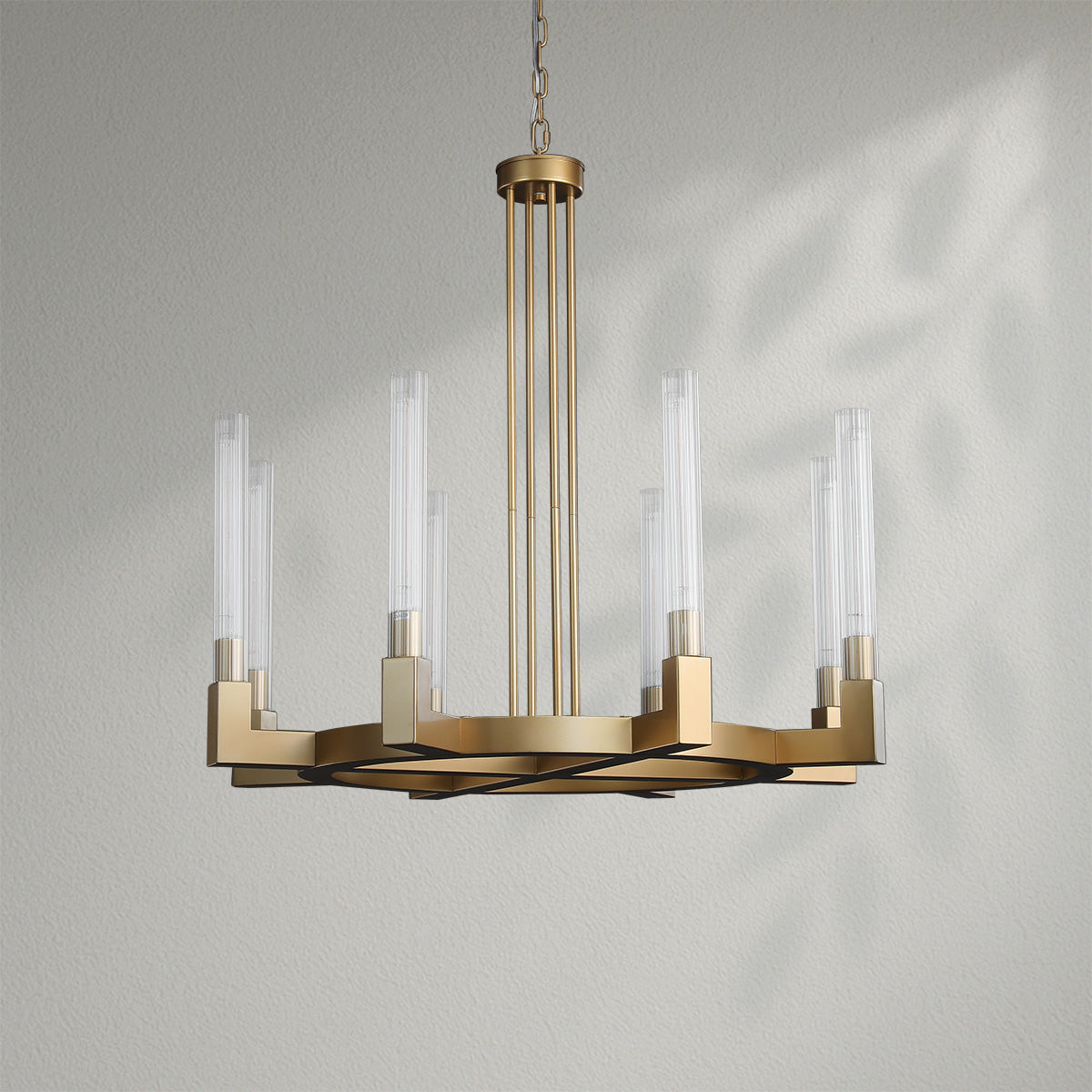 Cannelo Glass Round Chandelier