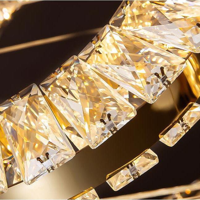 Luster Gaze Aura Grandeur Multi-Ring Round Chandelier - Background Shot