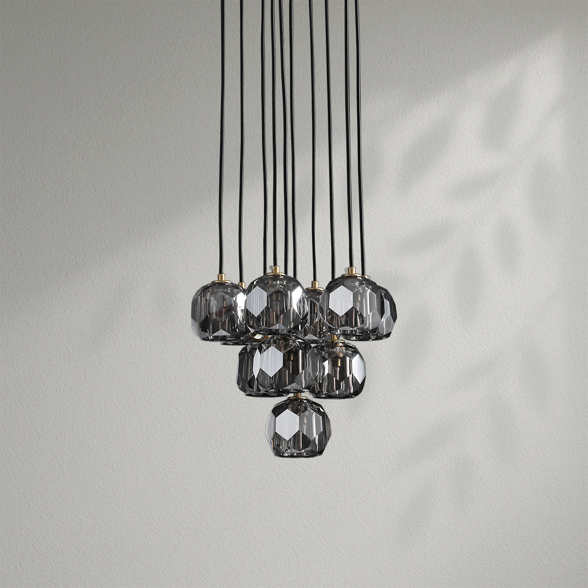 Boule Do Crystal Cluster Round Chandelier