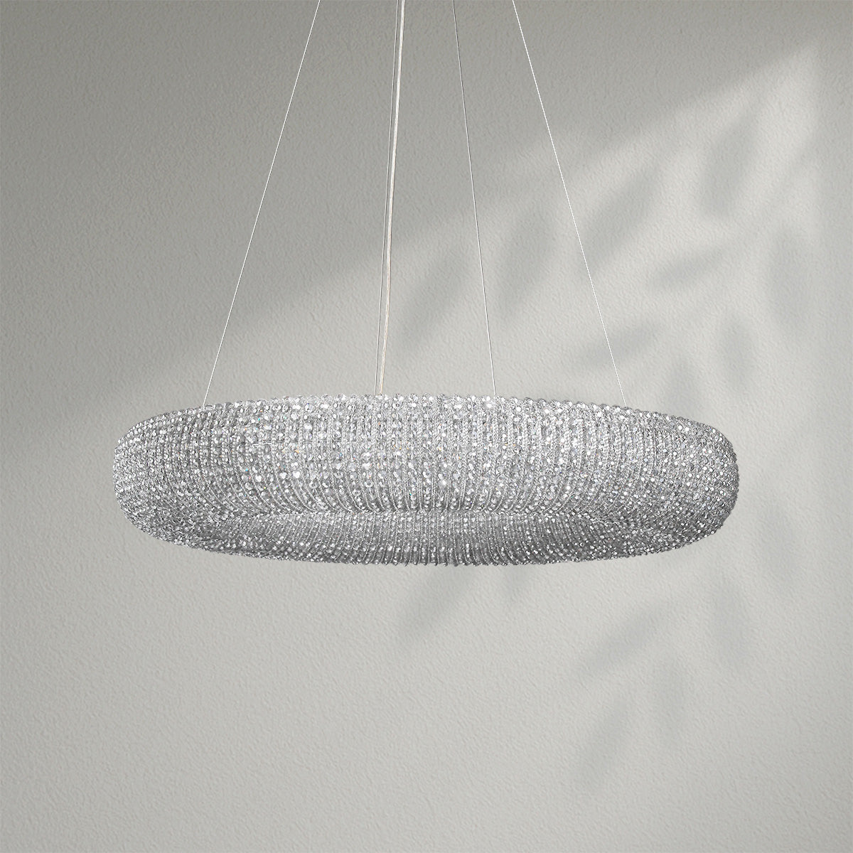 Halos Crystal Round Chandelier