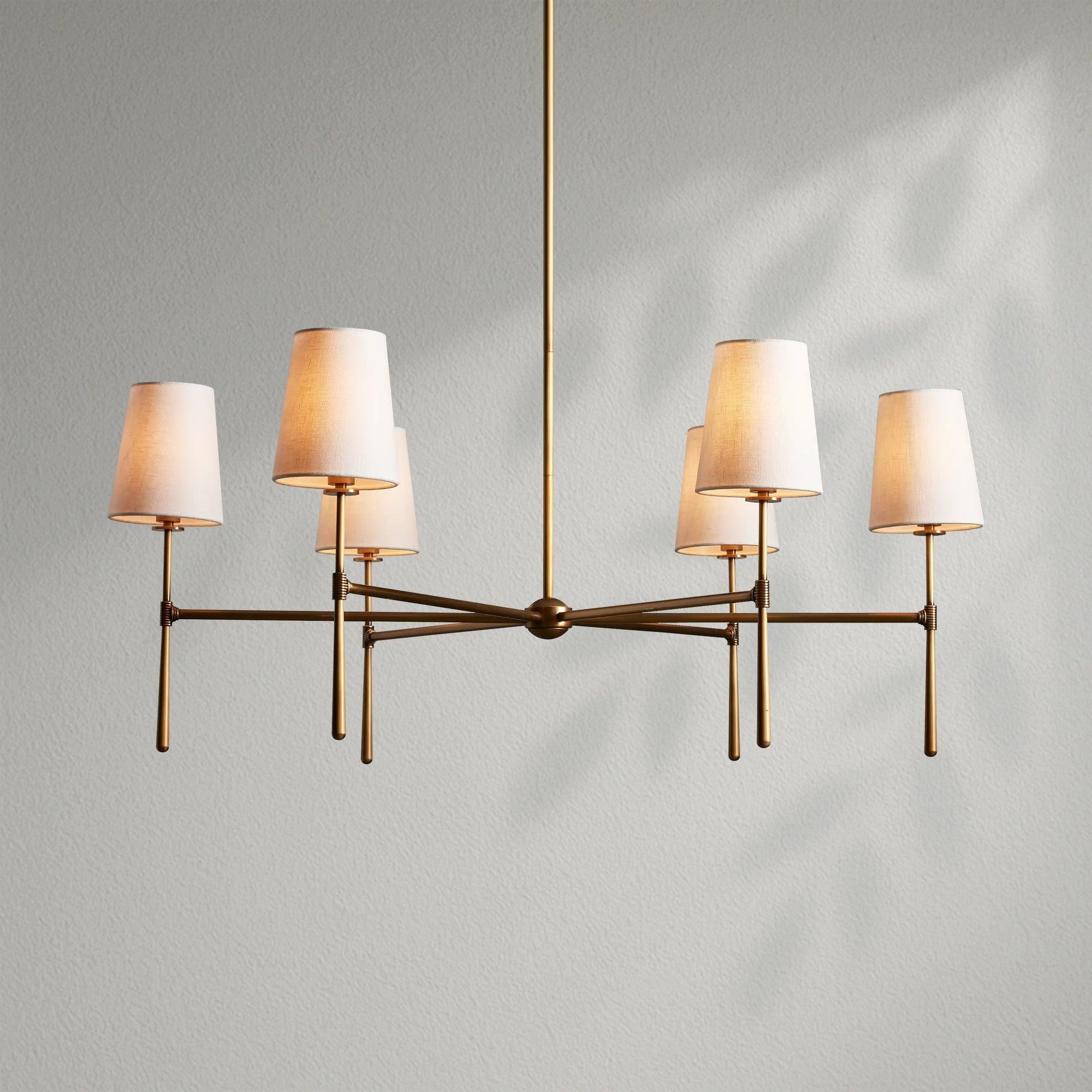 Rhodesy Round Chandelier 4/6 Light
