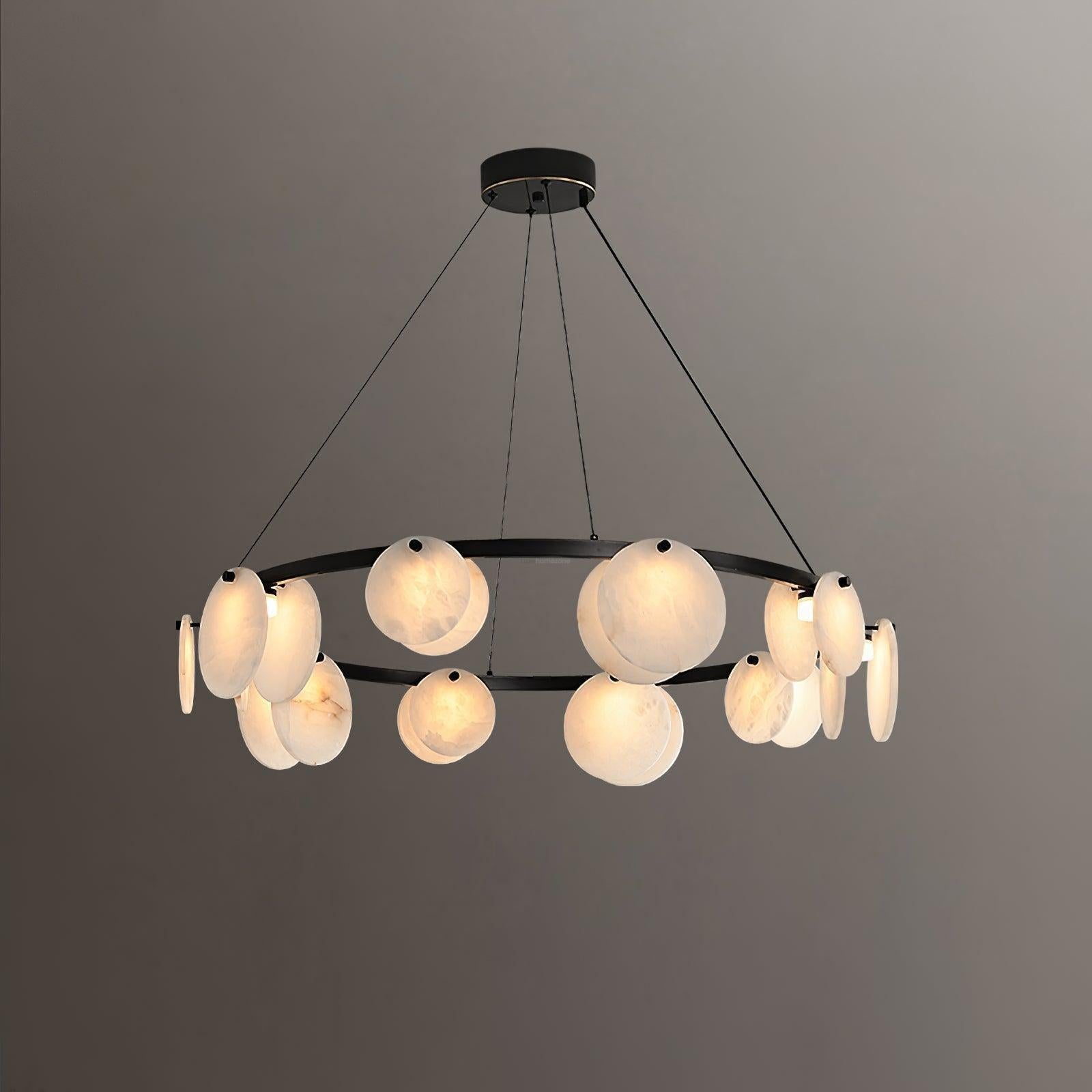 Trinidad Alabaster Chandelier with 8/10 heads