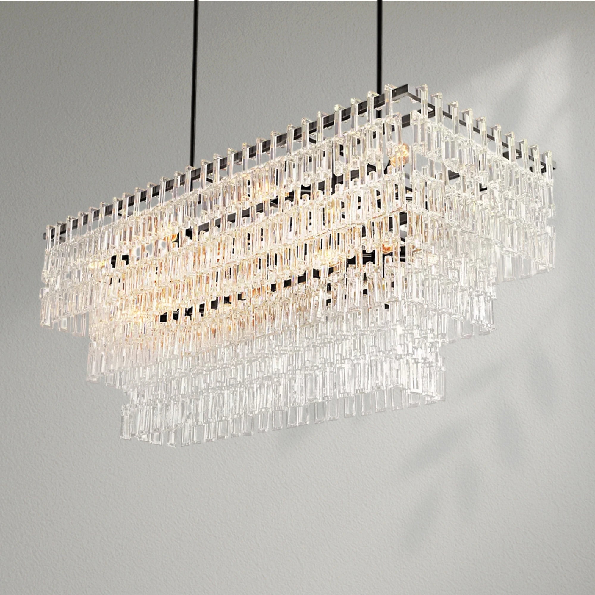 Marigon Multi-Tier Rectangular Chandelier