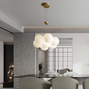 Alabaster Anne Ceiling Pendant 7/19 Lights