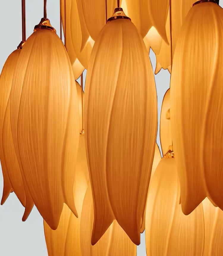 Elegant Flower Chandelier For Foyer/ Staircase