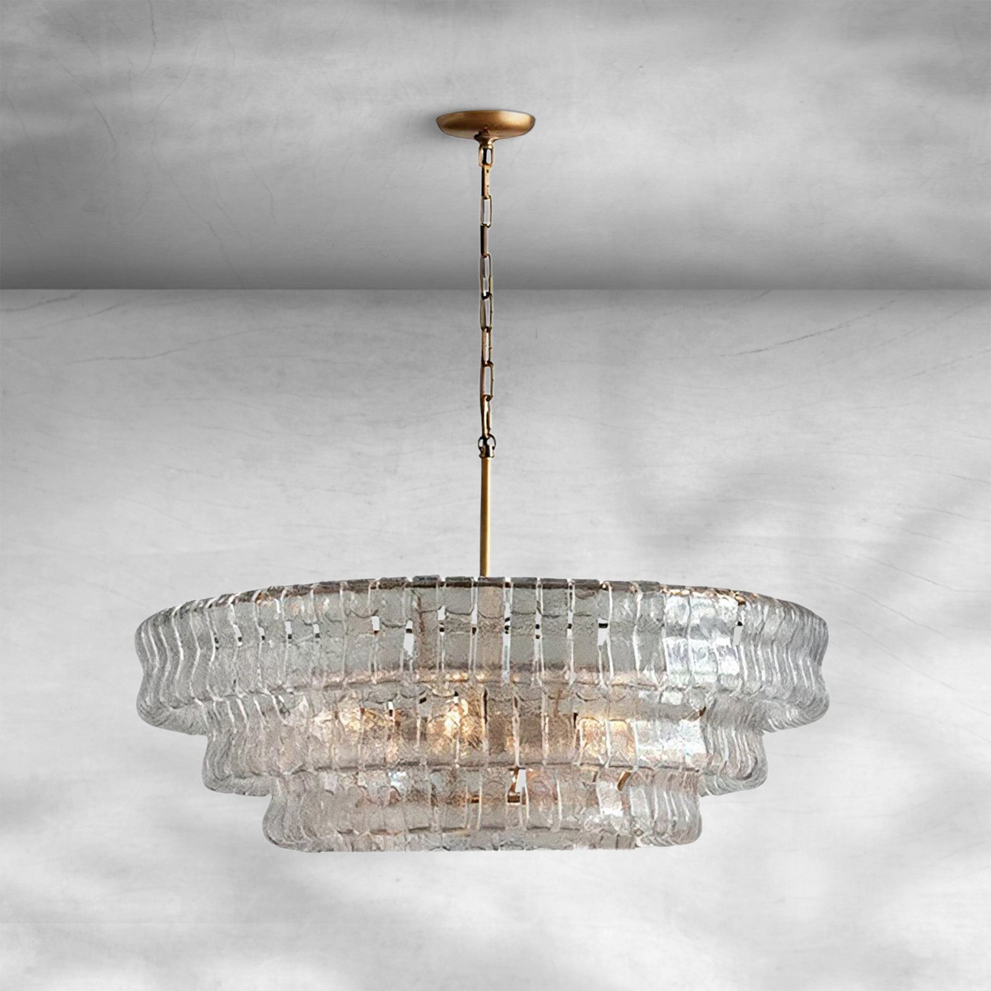Ghiaccio Round Chandelier