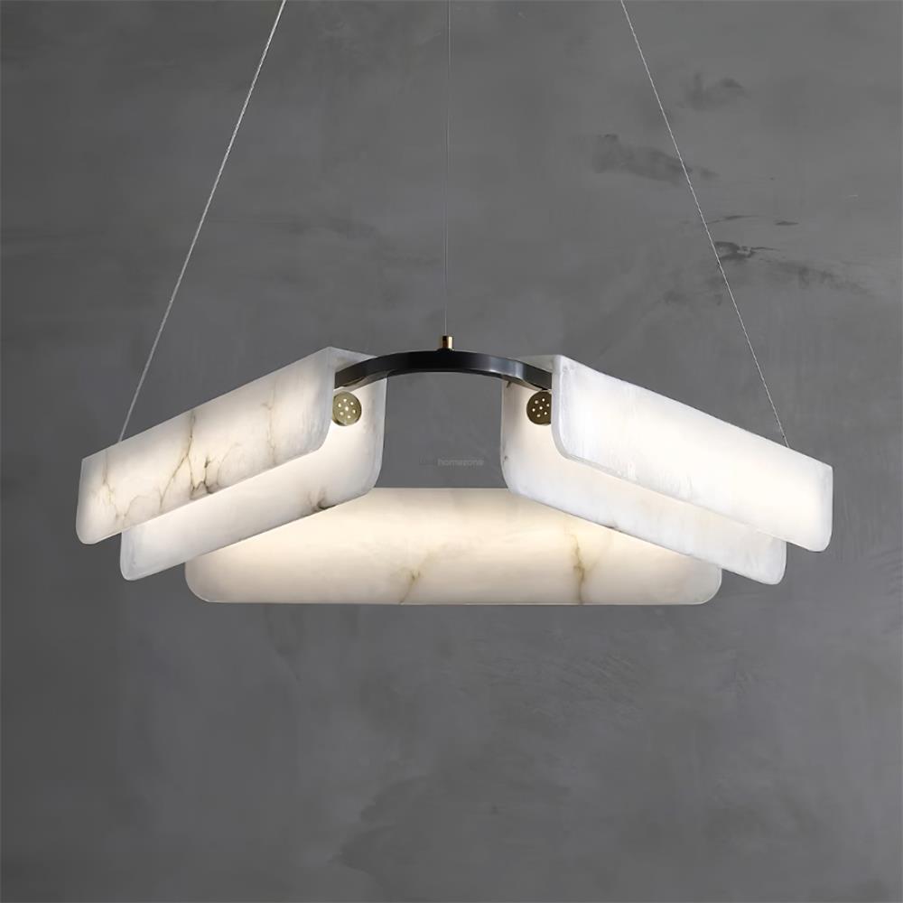 Delia Alabaster Chandelier 23.6''31.5''