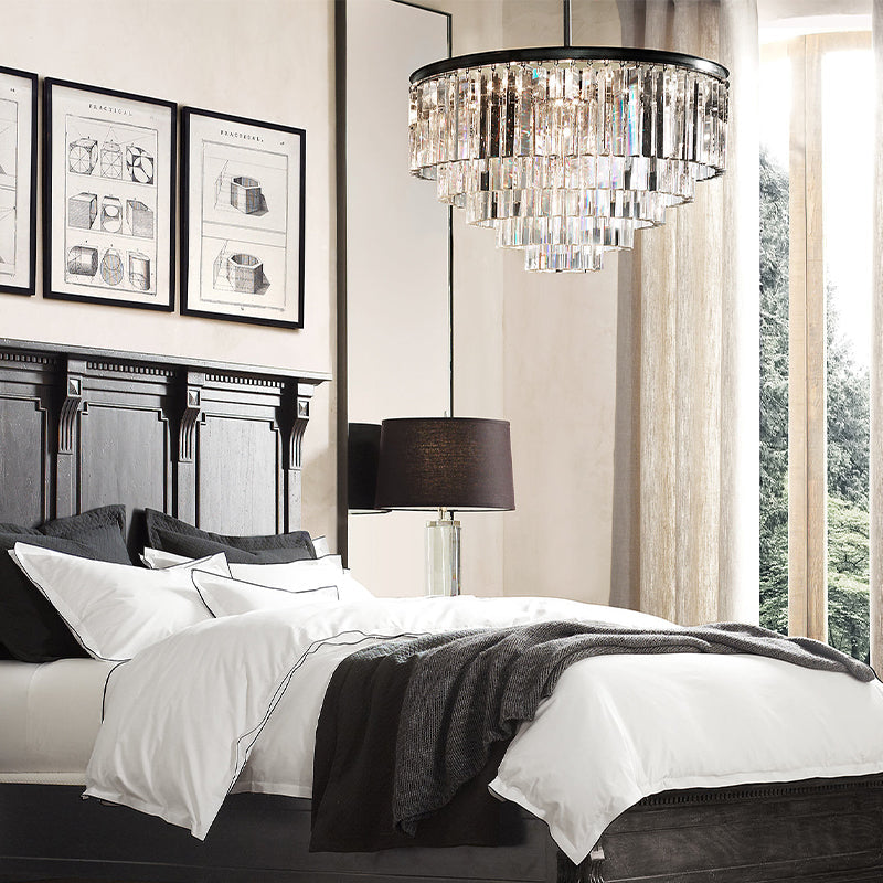 1920s Odeom Round Chandelier