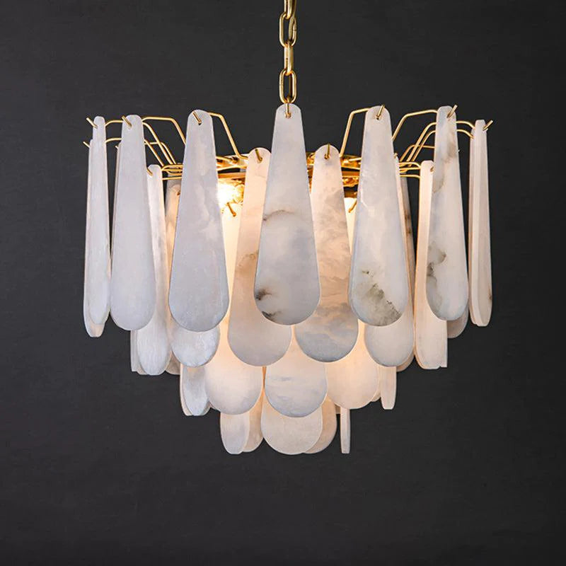 Deborah Alabaster Foyer Chandelier Lighting, Luxury Modern Lighting chandelier Luster Gaze