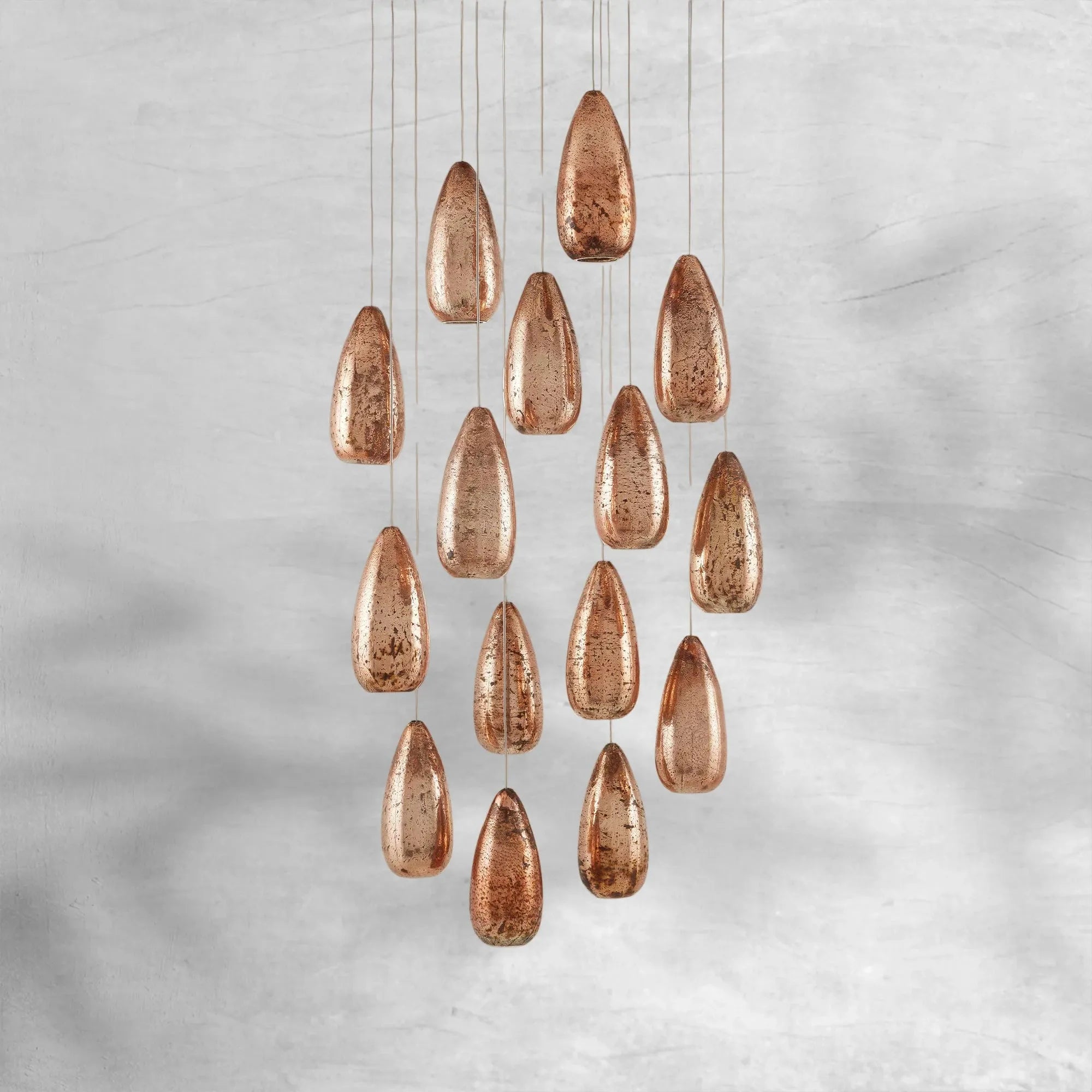 Edda Raindrop Round Chandelier