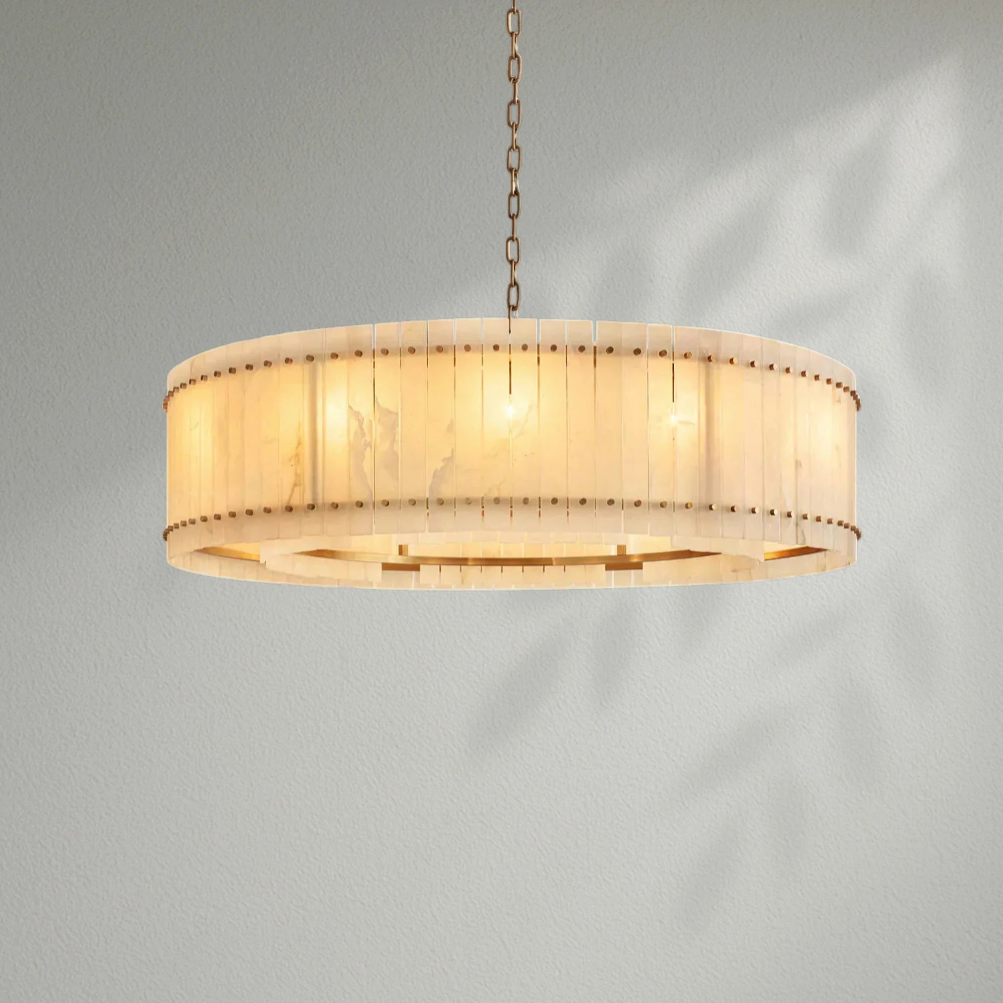 Sun Marco Alabaster Round Chandelier