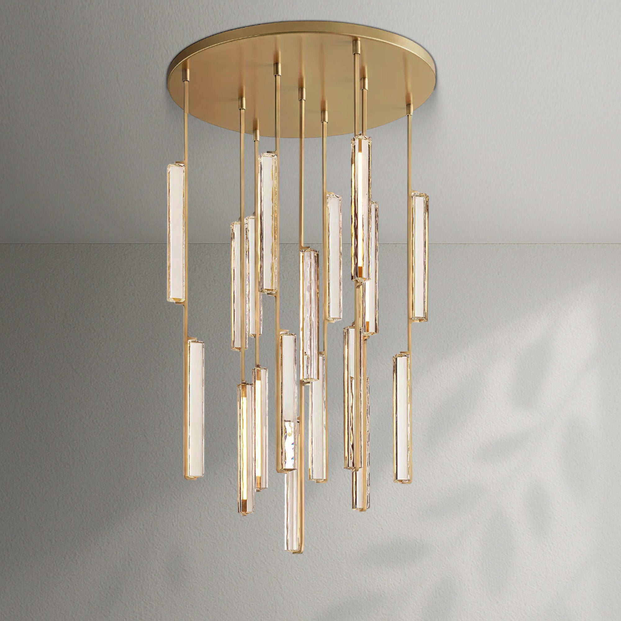 Aedubon Crystal Round Chandelier