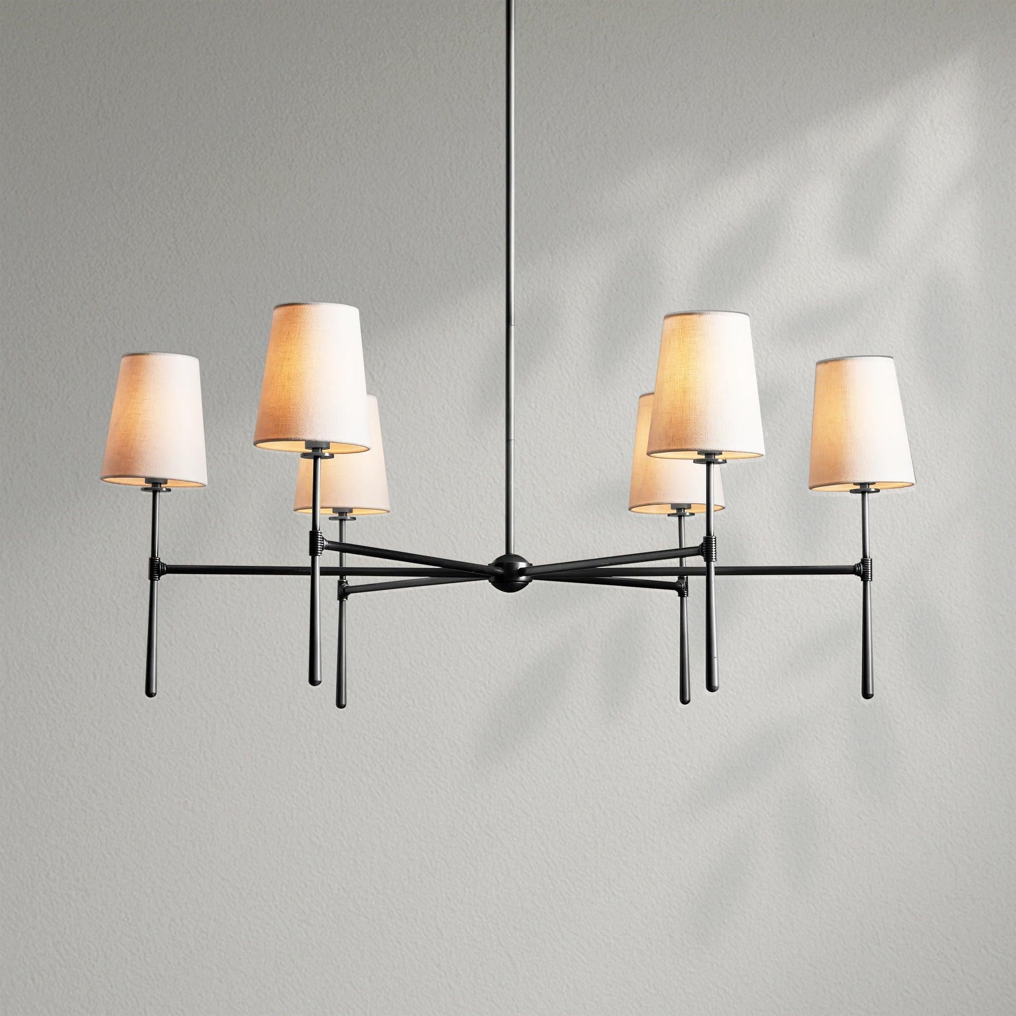 Rhodesy Round Chandelier 4/6 Light
