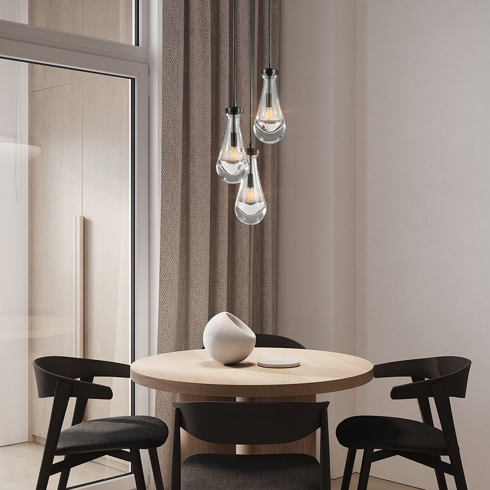 Raindrop Cod Round Chandelier
