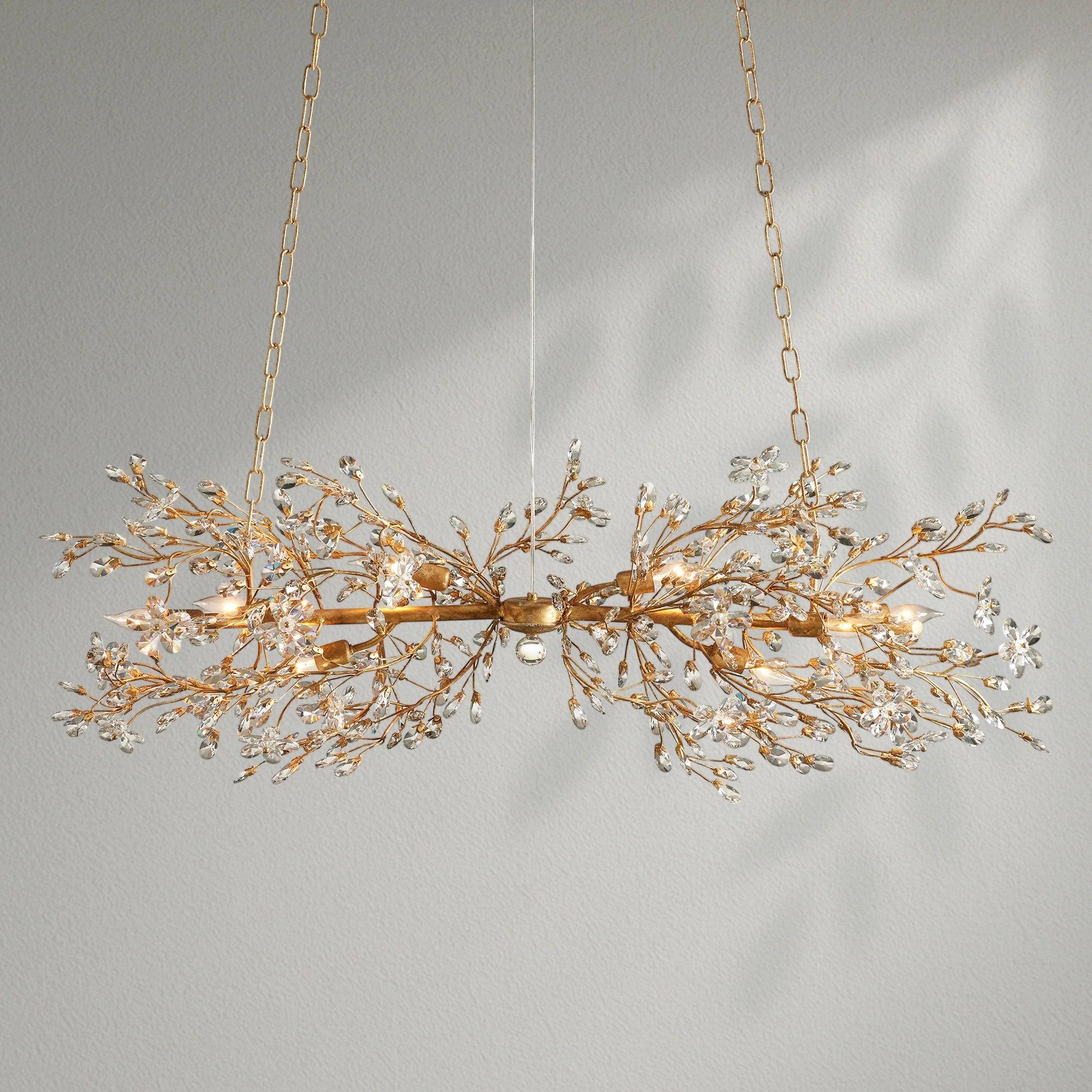 Fioresy Linear Chandelier 43"51"68"