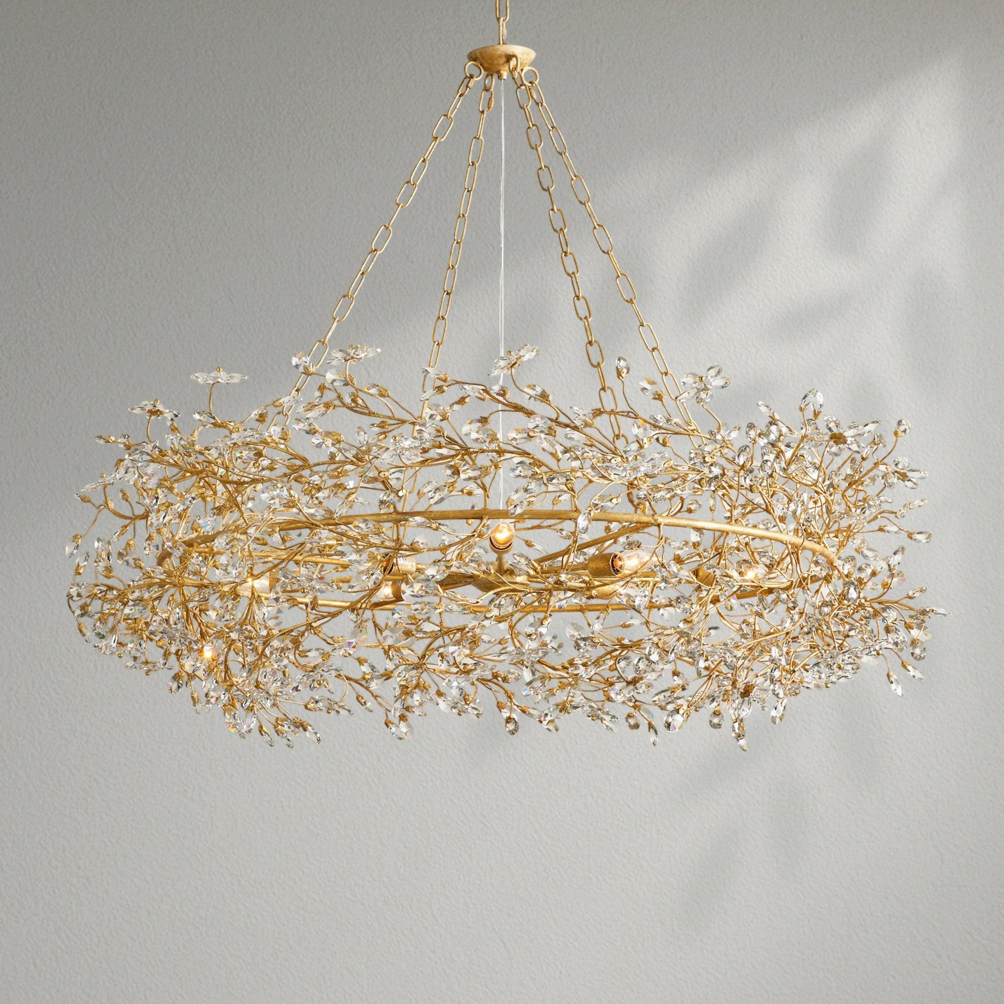 Fioresy Crown Chandelier 39" 48" 60"
