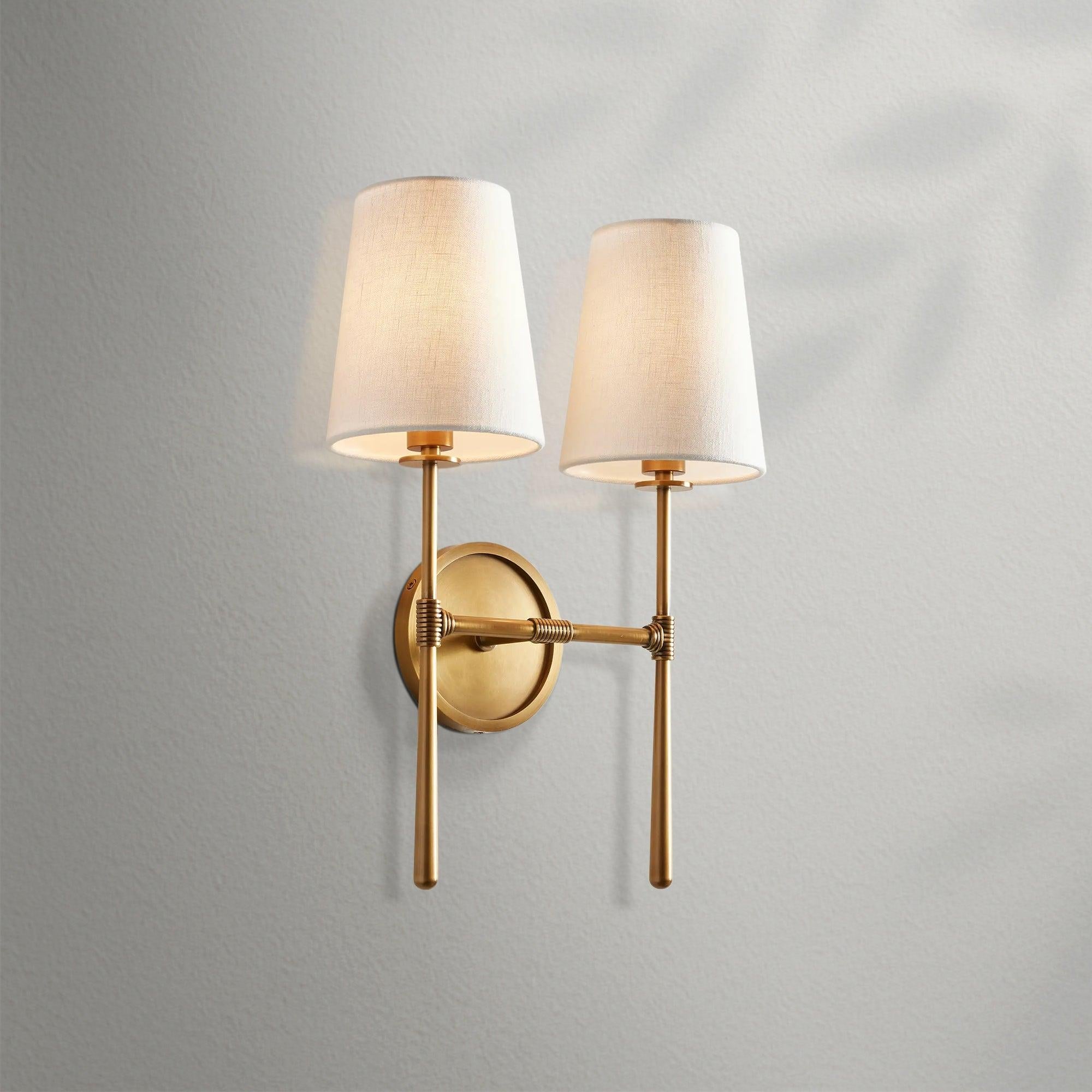 Rhodesy 2-Light Wall Sconce