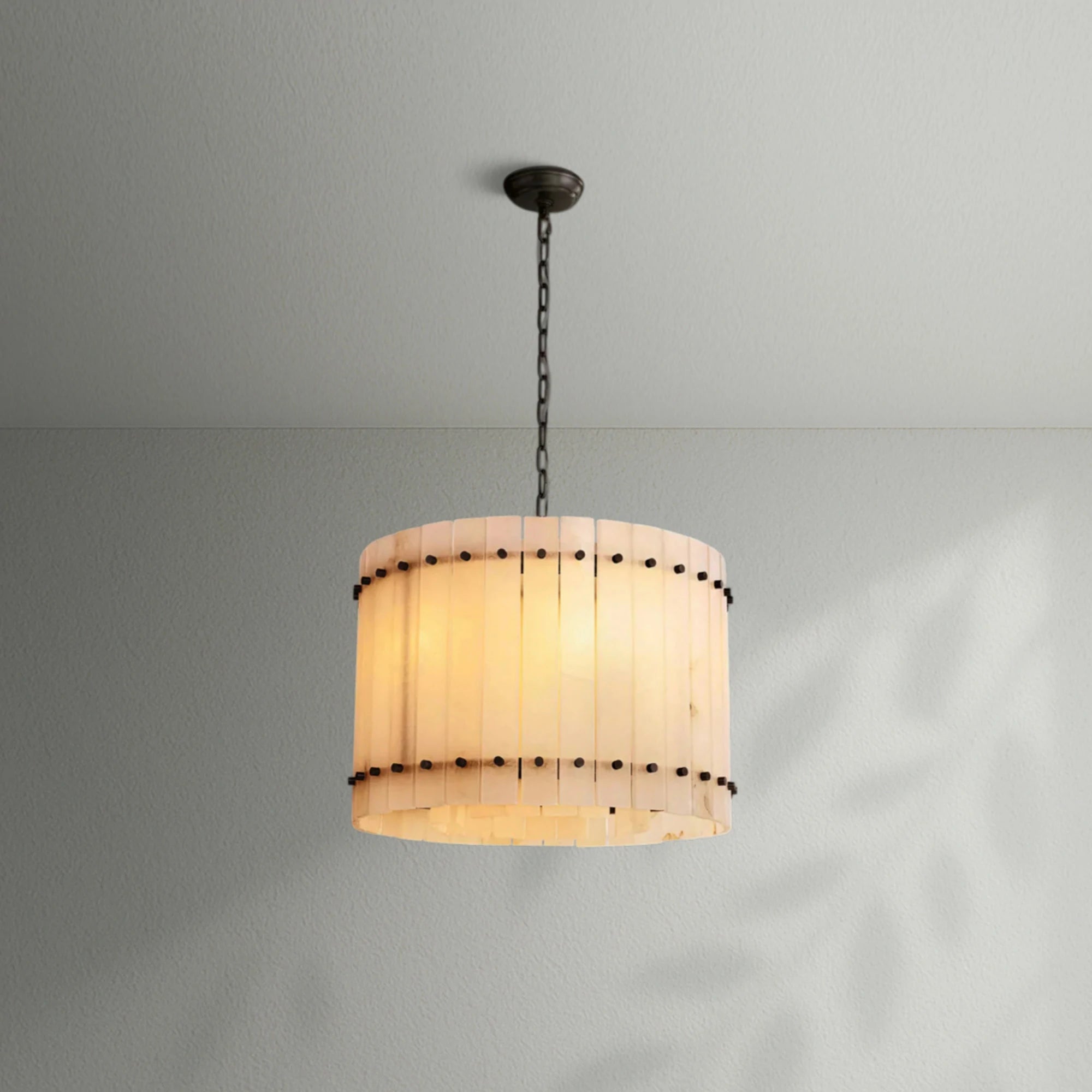 Sun Marco Alabaster Round Chandelier