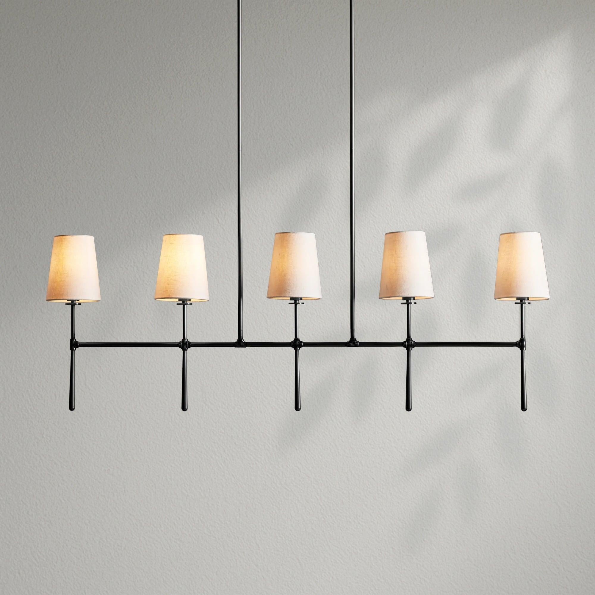 Rhodesy Linear Chandelier 5/6 Light