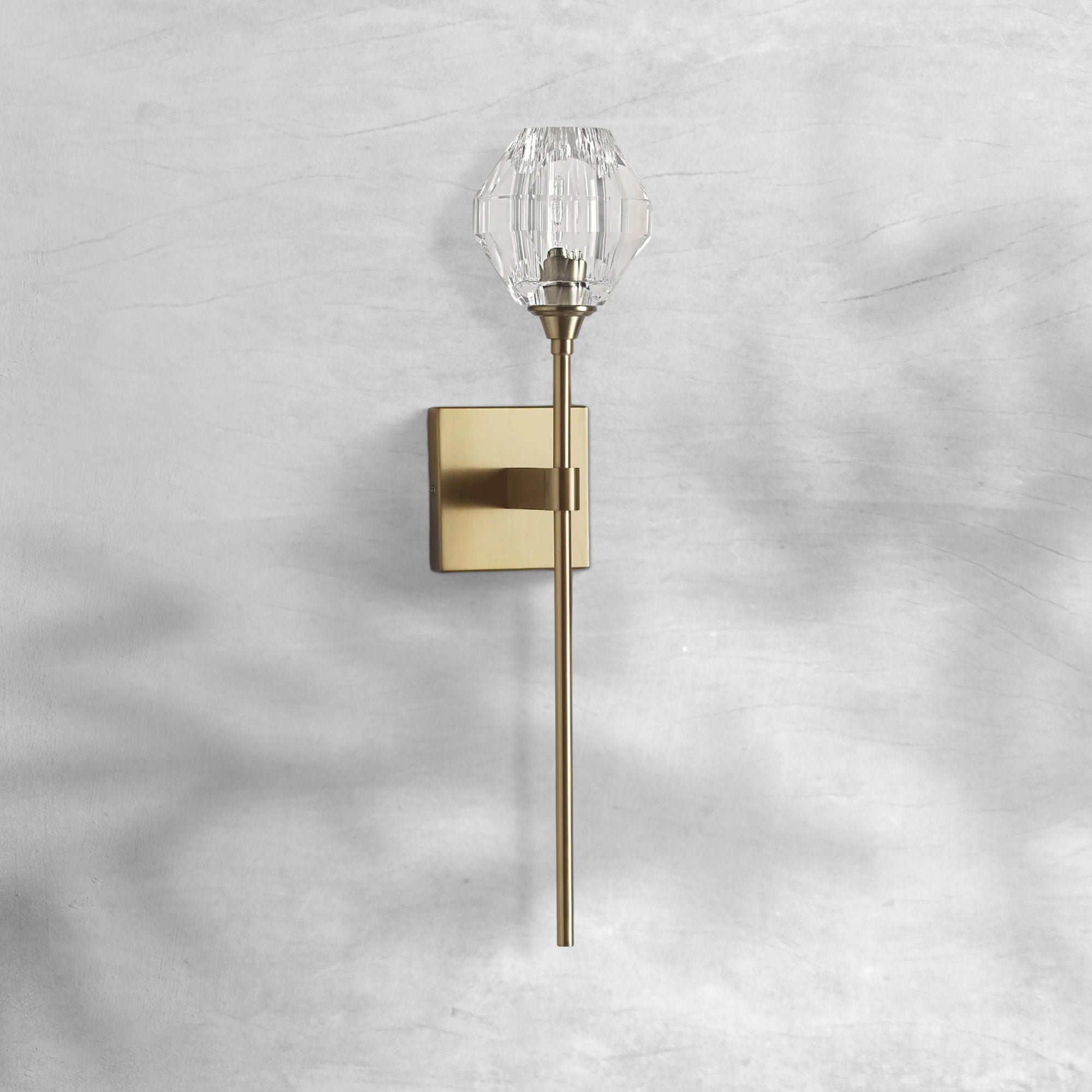 Luster Gaze Amoroso Wall Sconce - luxurious American master suite