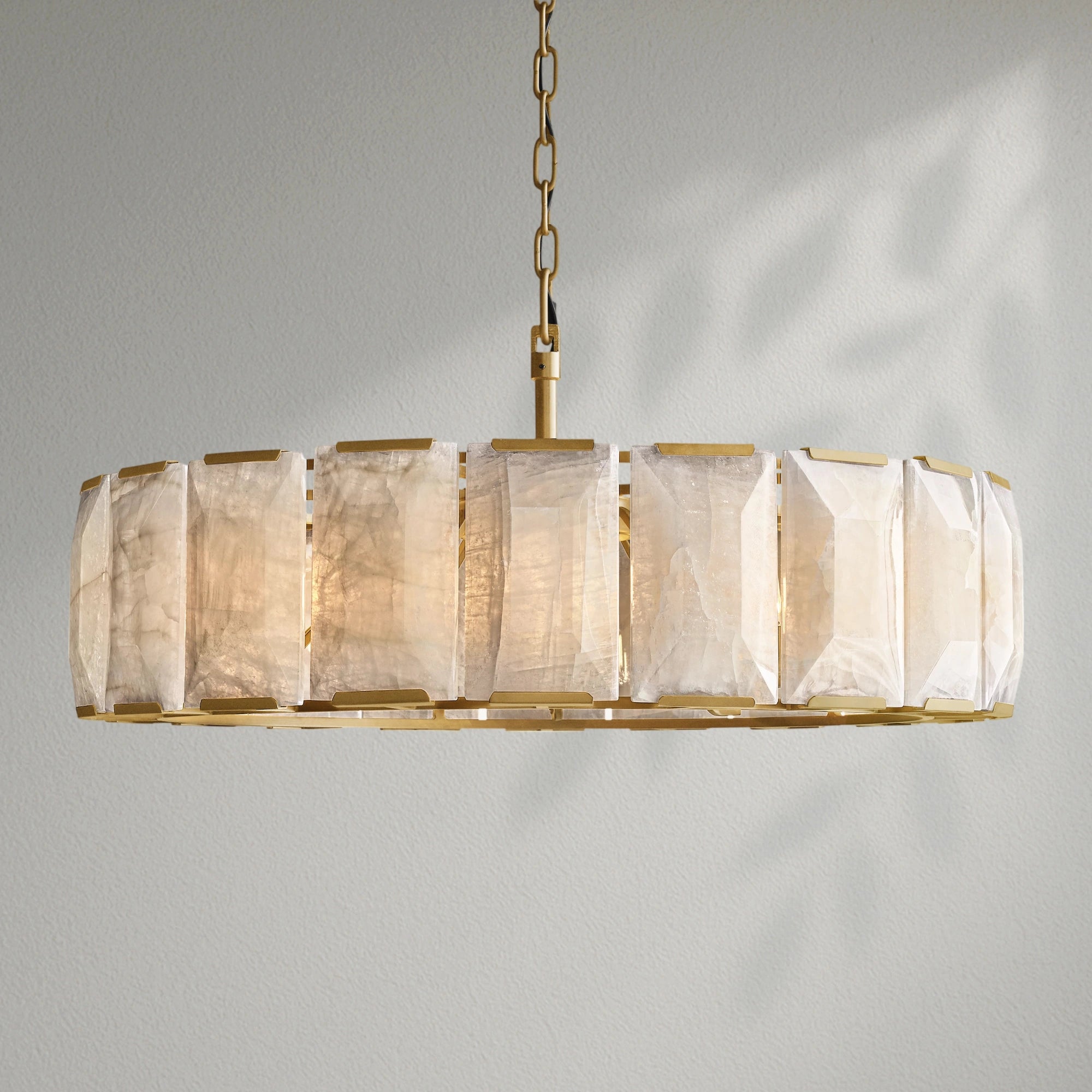Harlows Calcite Round Chandelier