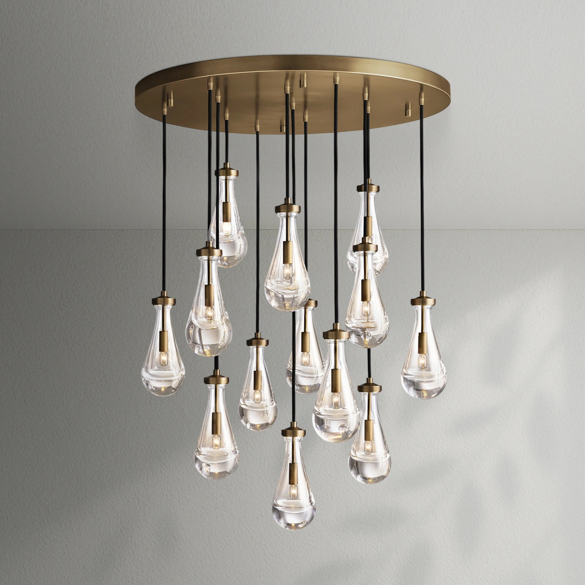 Raindrop Round Chandelier