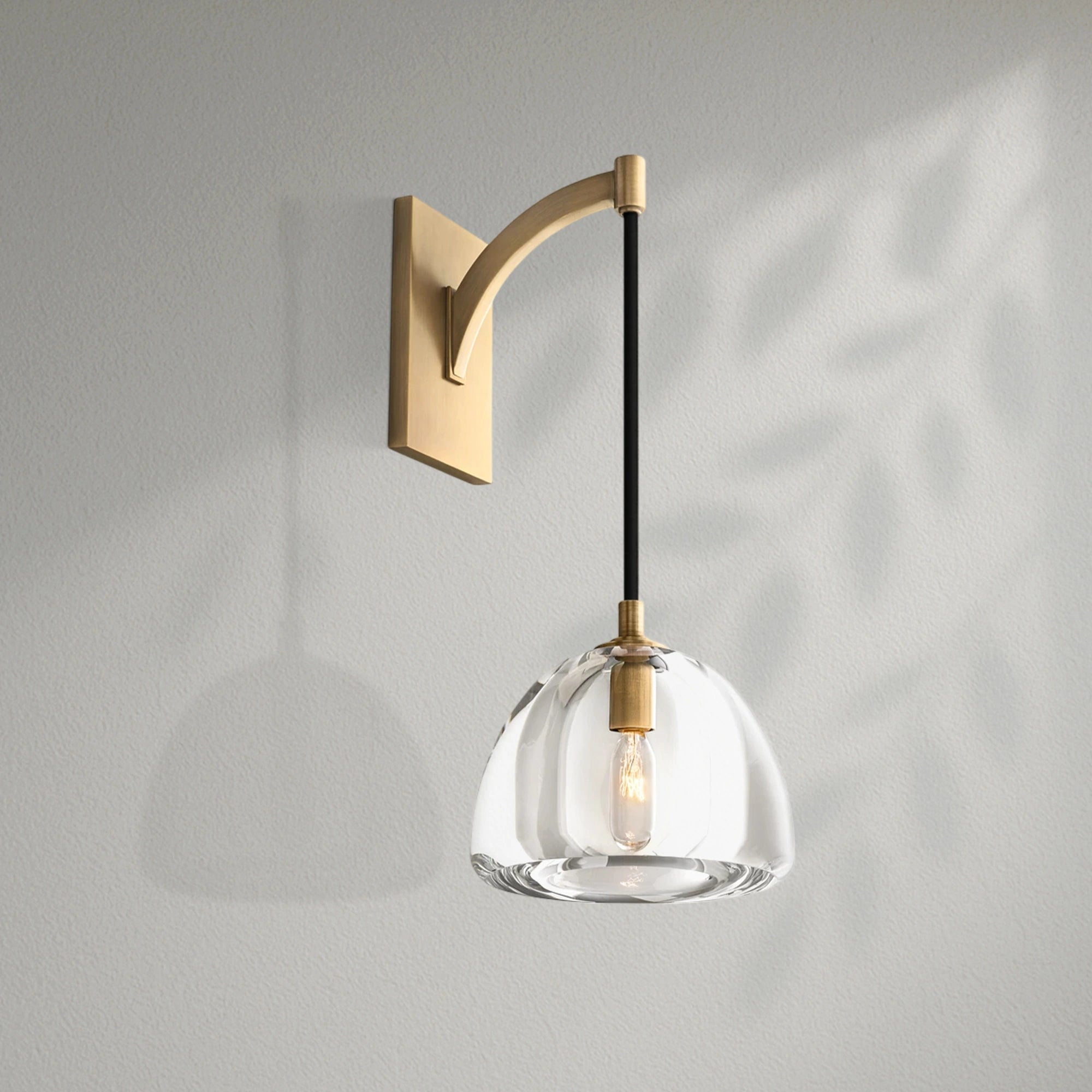 Hemispher Modern Glass Wall Sconce