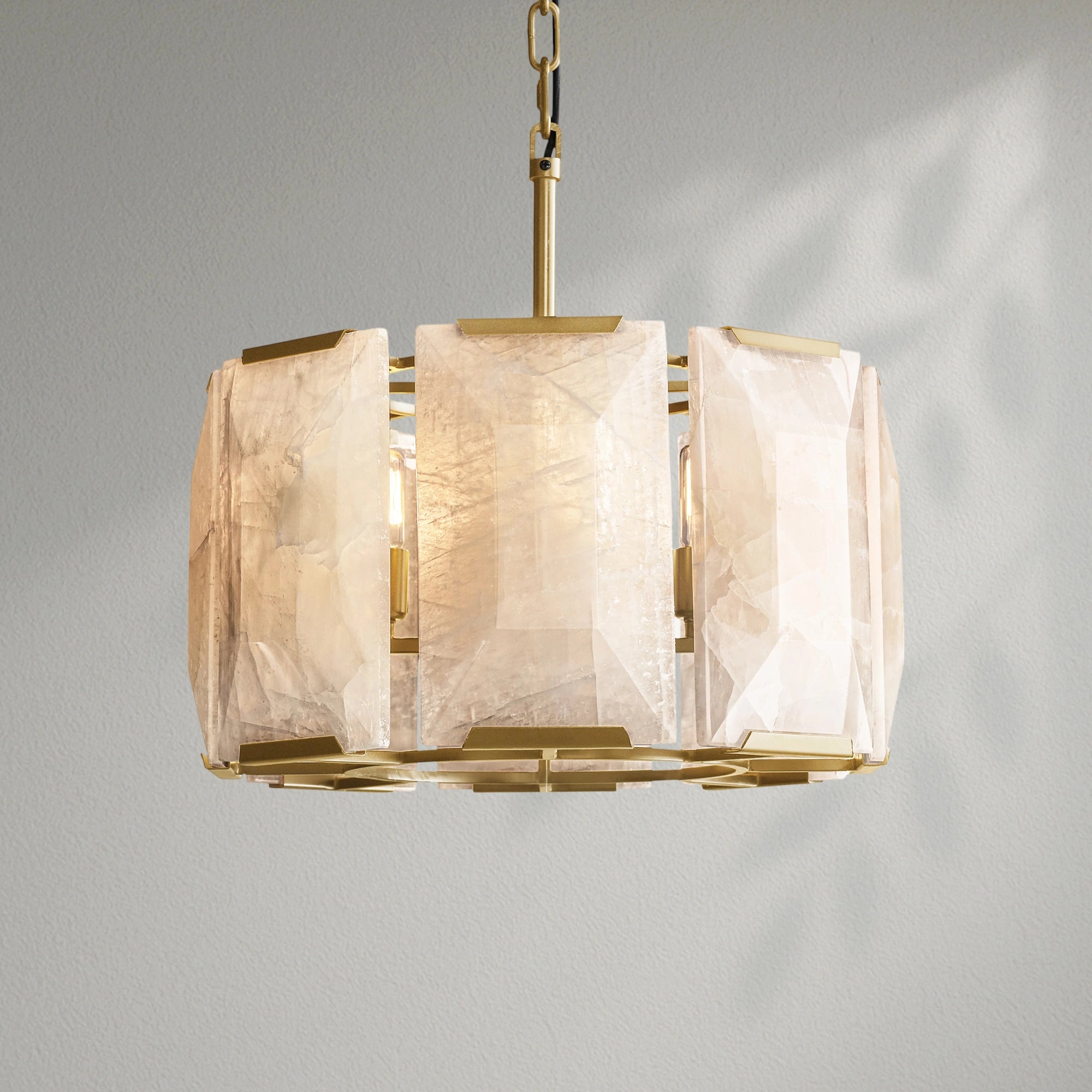 Harlows Calcite Round Chandelier