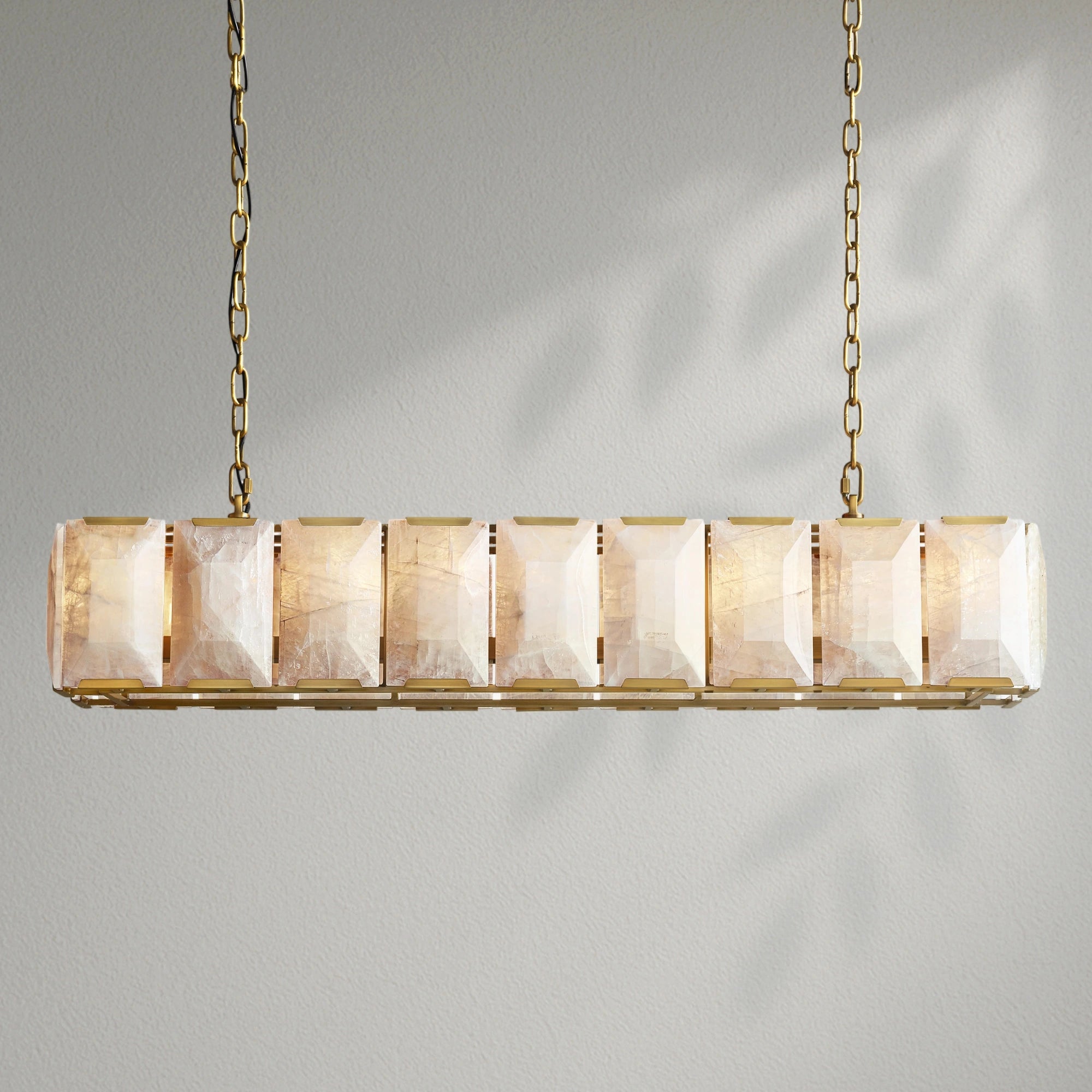 Harlows Calcite Rectangular Chandelier 42"54"62"74"